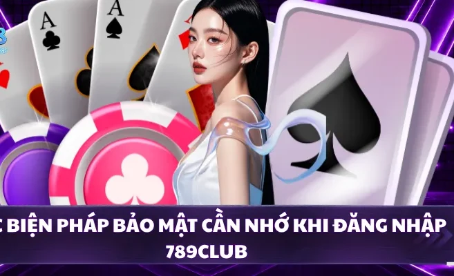 Các biện pháp bảo mật cần nhớ khi đăng nhập 789CLUB 