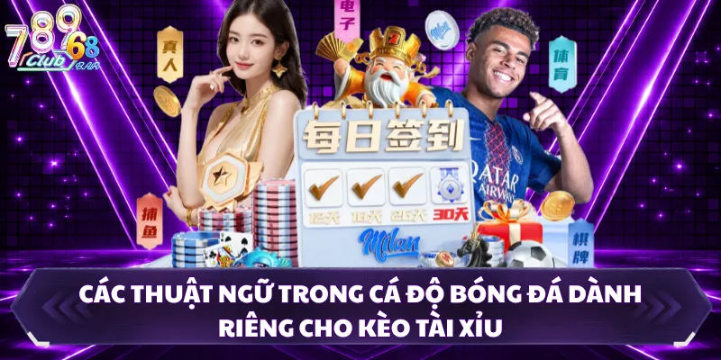 Các thuật ngữ trong cá độ bóng đá dành riêng cho kèo tài xỉu 