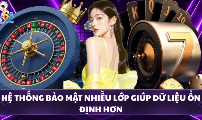 Hệ thống bảo mật nhiều lớp giúp dữ liệu ổn định hơn
