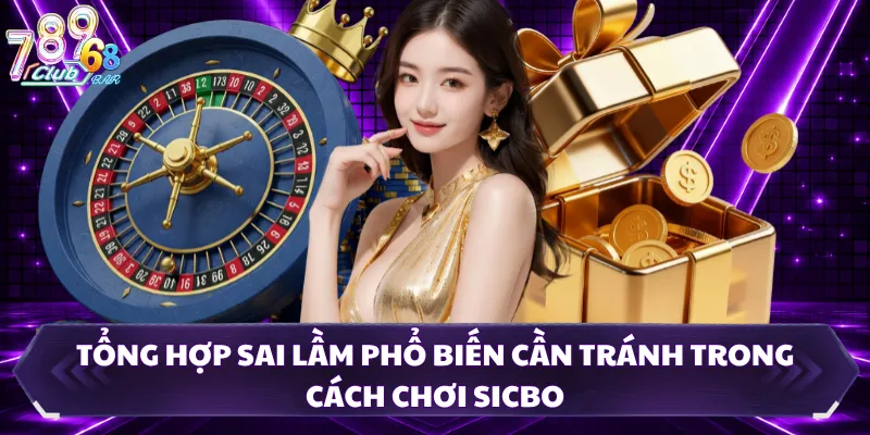 Tổng hợp sai lầm phổ biến cần tránh trong cách chơi sicbo